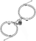 Pulseras de Pareja — Dos Mitades, Un Solo Corazón 2 unids/set