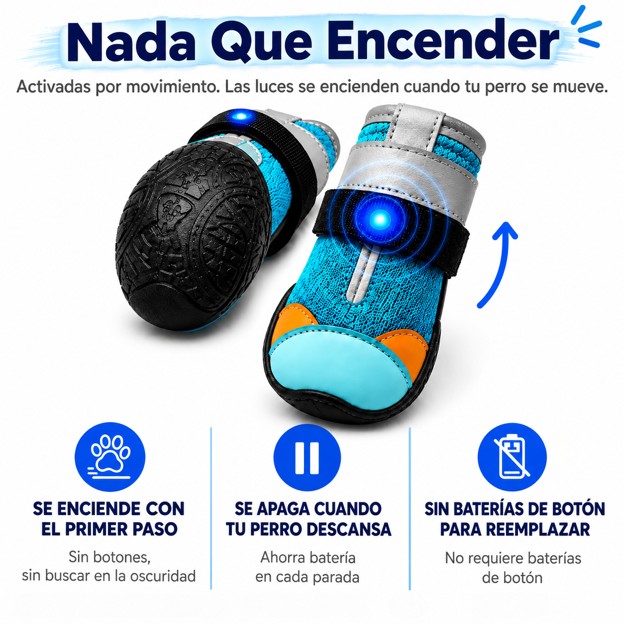 JUNTIA | Zapatos LED Para Perros