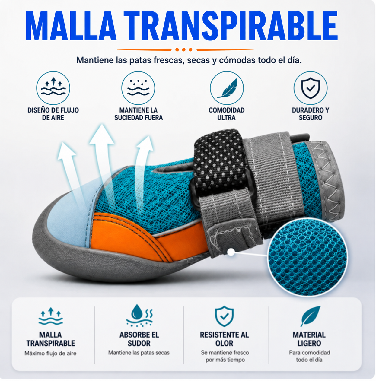 JUNTIA | Zapatos LED Para Perros