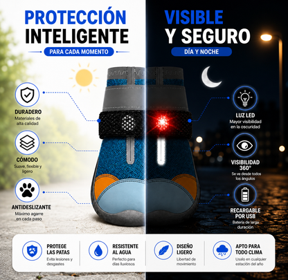 JUNTIA | Zapatos LED Para Perros