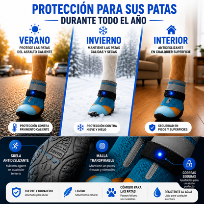 JUNTIA | Zapatos LED Para Perros